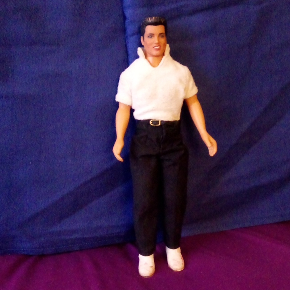 Vintage, 1993 Elvis Presley Collection JailHouse Rock' Doll. (2 for $35)